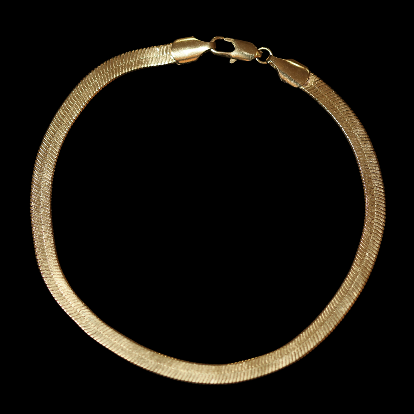HERRINGBONE ANKLET