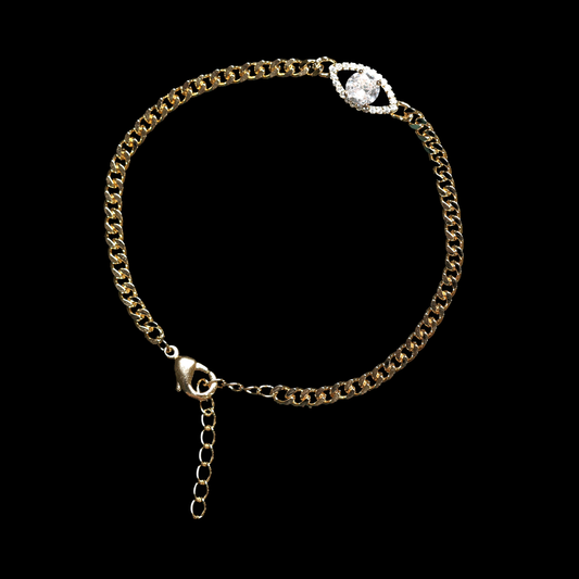 CZ EVIL EYE BRACELET