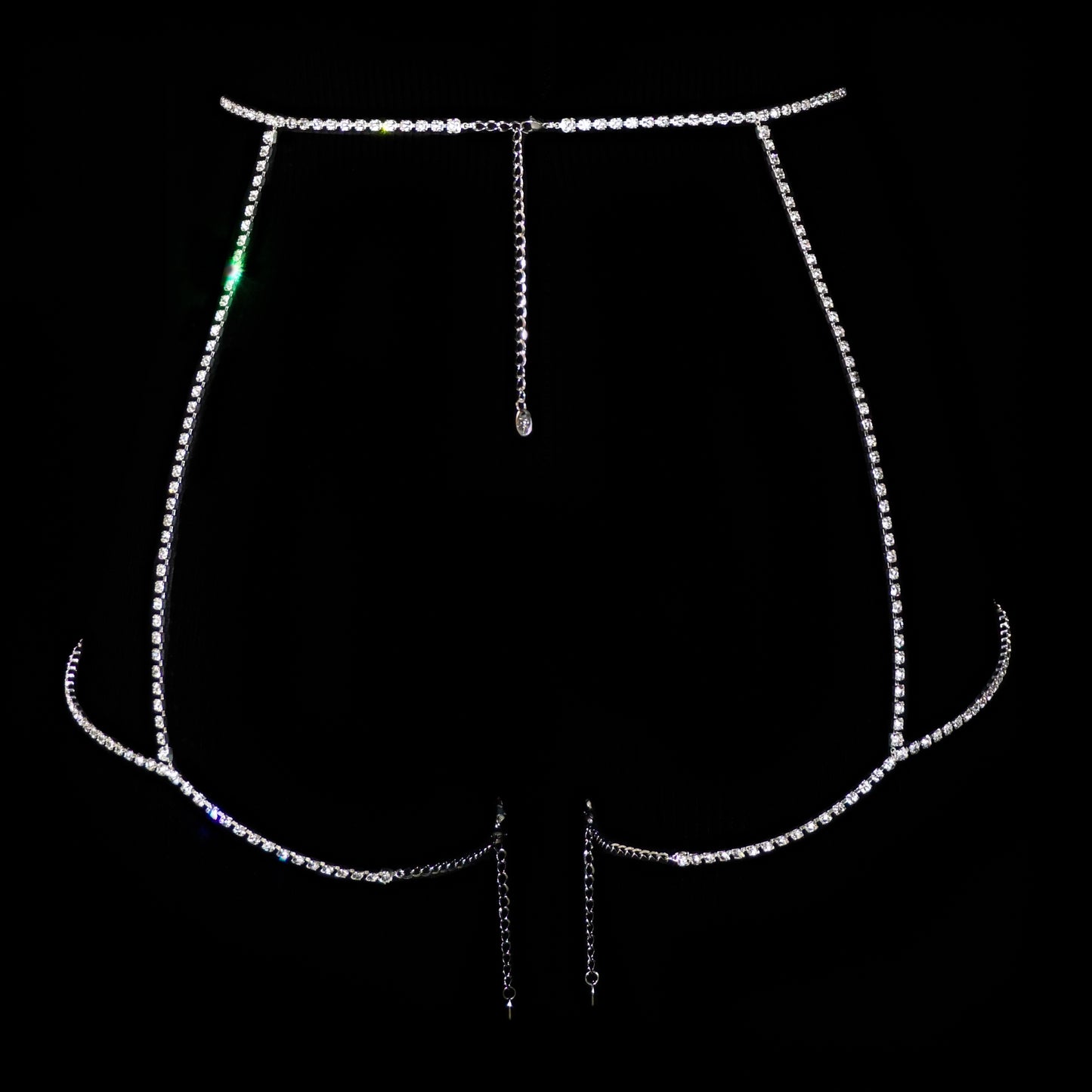 CRYSTAL HARNESS GARTER
