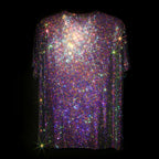 BLACK + AB CRYSTALLIZED UNISEX T-SHIRT