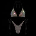 BLACK + AB CRYSTALLIZED BIKINI