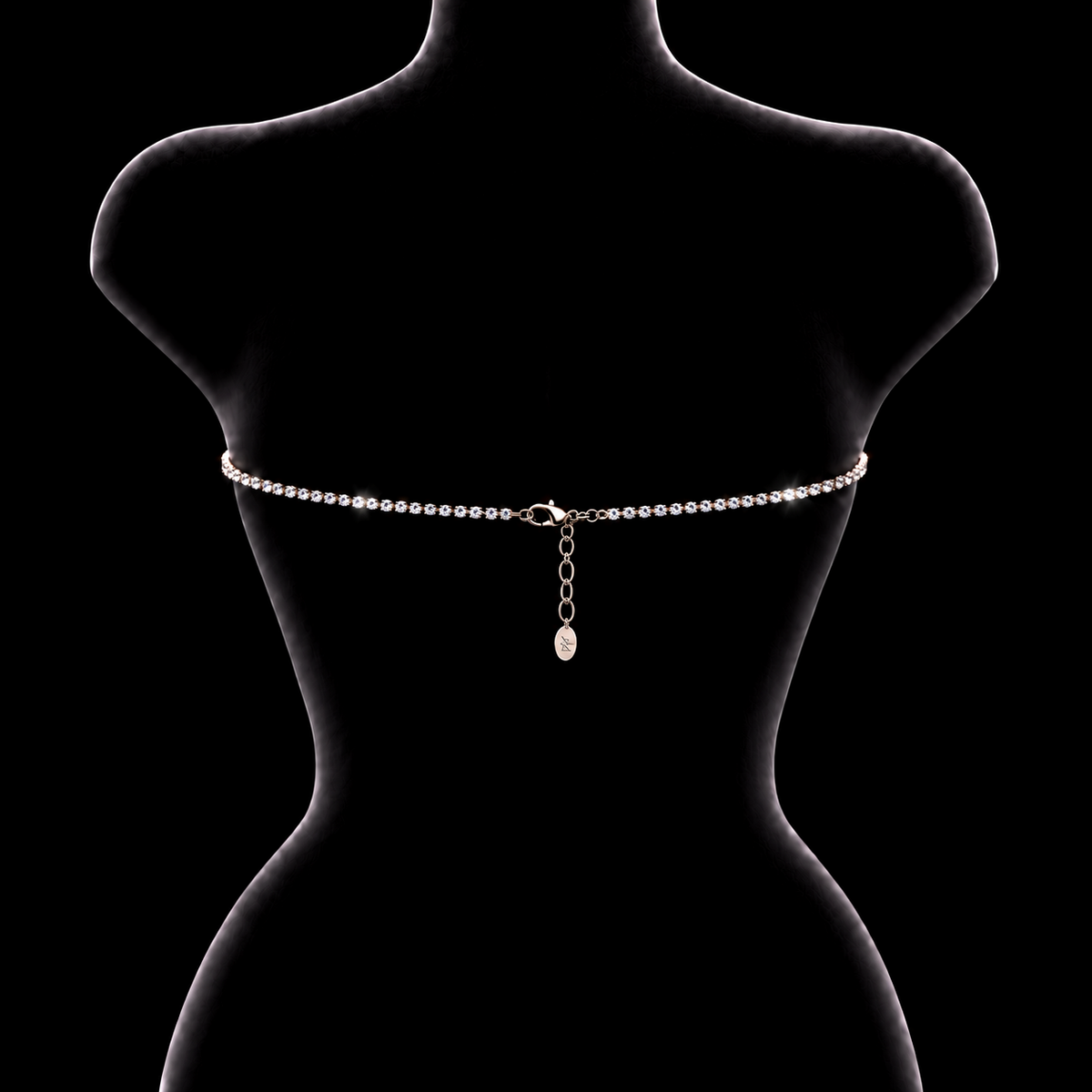 CRYSTAL BIKINI TOP
