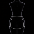 CRYSTAL HARNESS GARTER