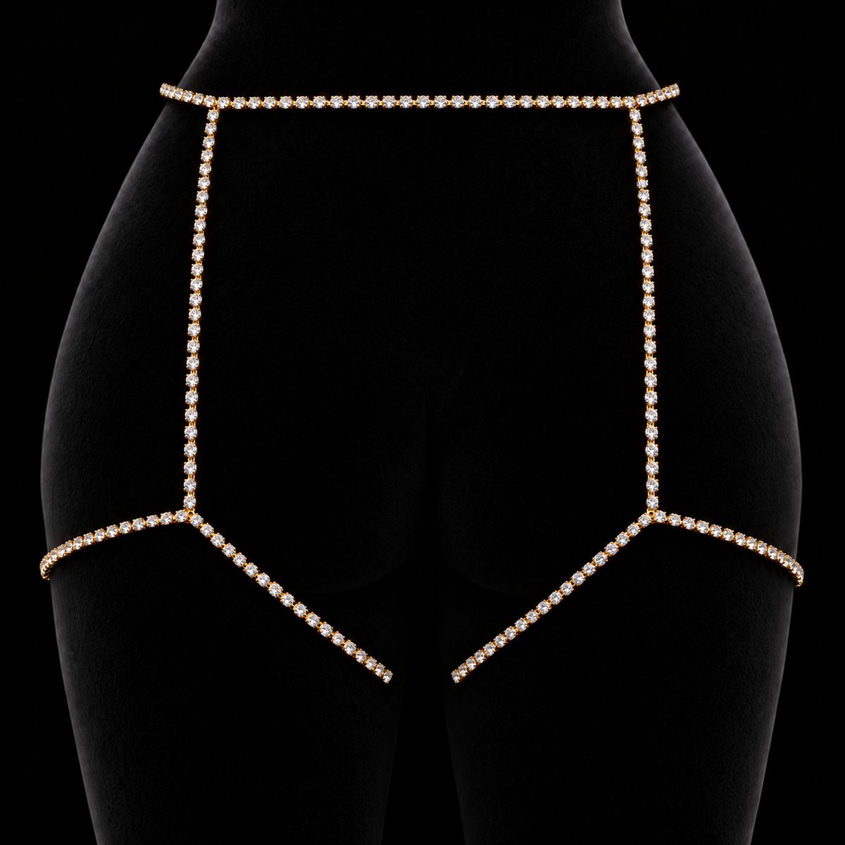 CRYSTAL GARTER
