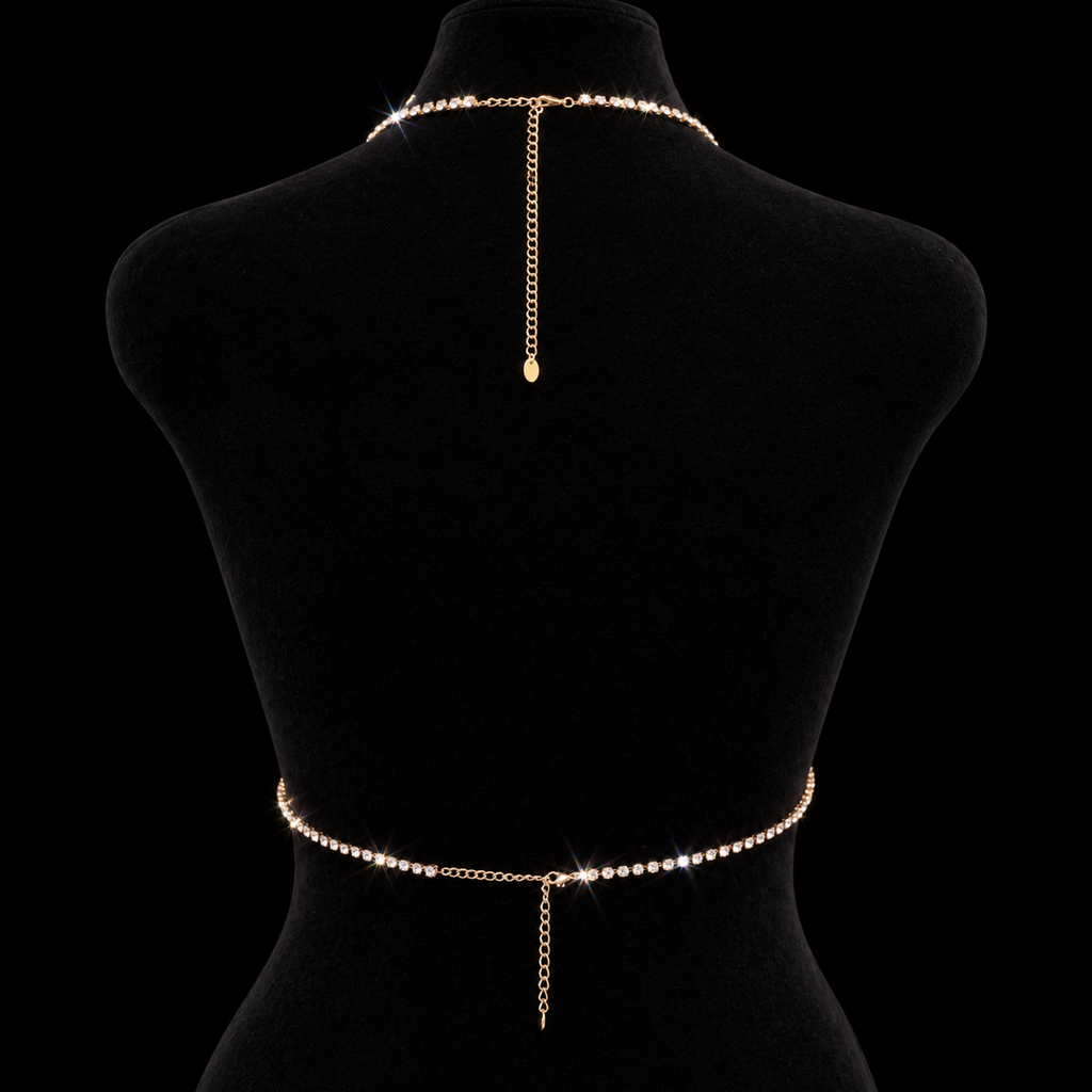 CAMISETA DE TIRANTES SATINADA CRYSTAL