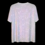 CAMISETA UNISEX BLANCA + AB CRISTALIZADA