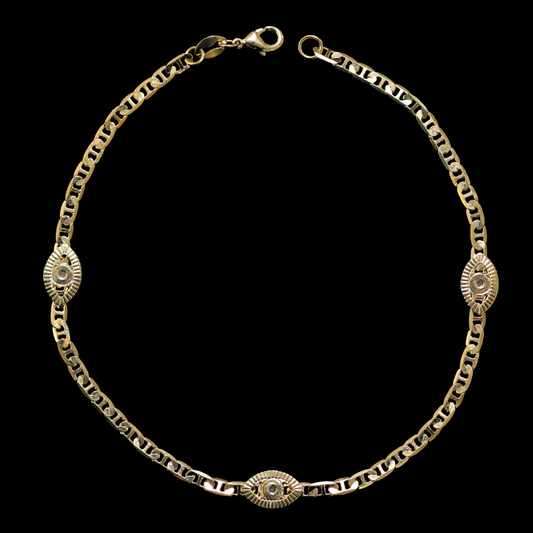 EVIL EYE ANKLET