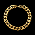 GOLD CUBAN LINK ANKLET