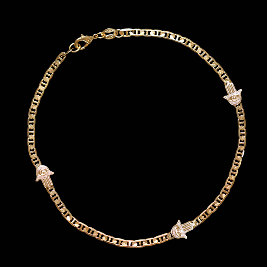 HAND OF FORTUNE ANKLET