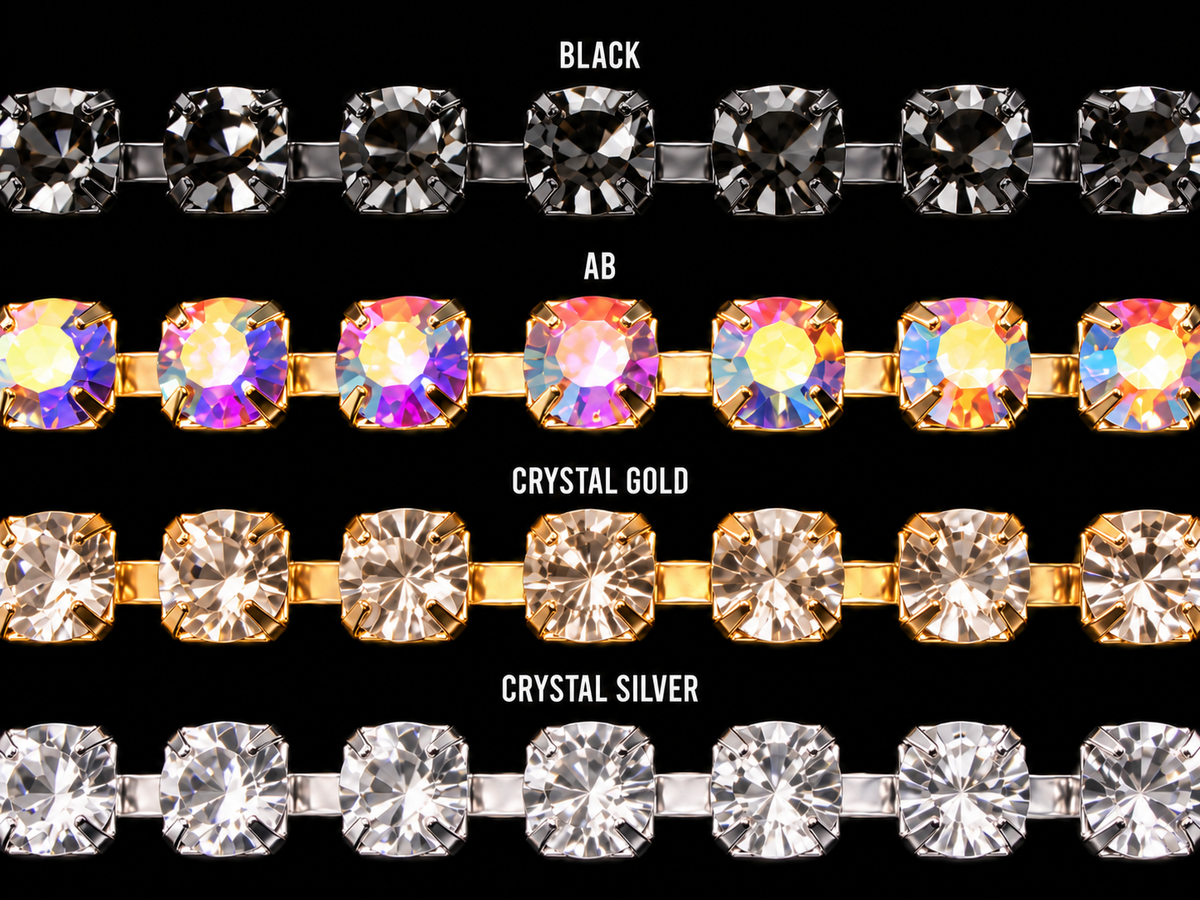 OVERSIZED CRYSTAL GARTER