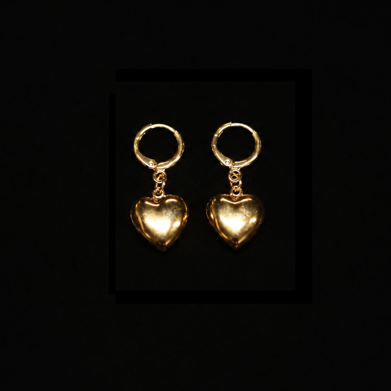 MINI LOCKET EARRINGS
