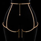 OVERSIZED CRYSTAL HARNESS GARTER