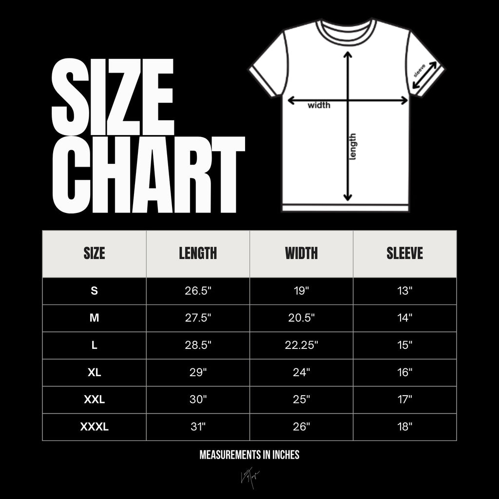 BLACK + CLEAR CRYSTALLIZED UNISEX T-SHIRT