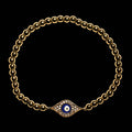 3MM EVIL EYE BEADED BRACELET