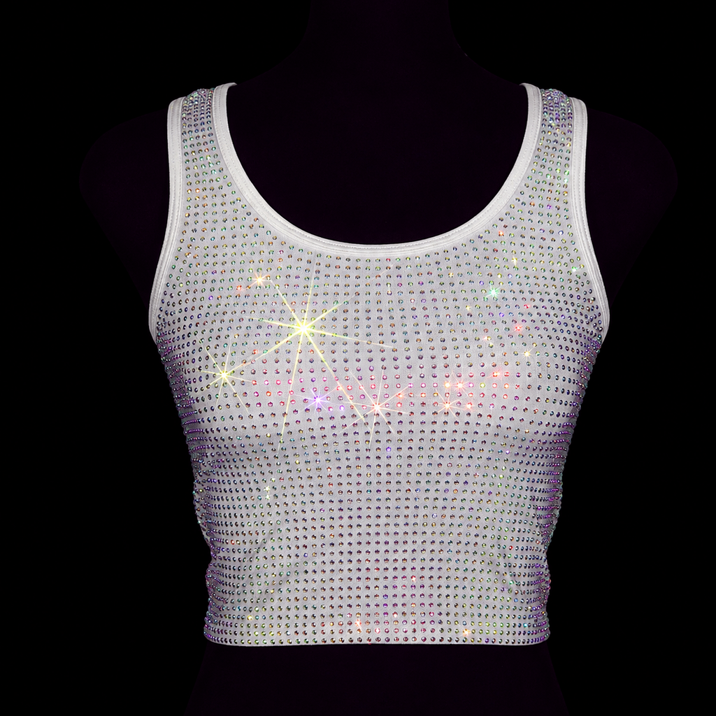 WHITE + AB CRYSTALLIZED TANK