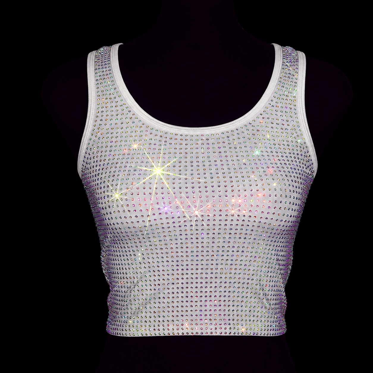 WHITE + AB CRYSTALLIZED TANK