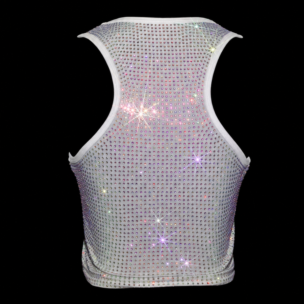 WHITE + AB CRYSTALLIZED TANK