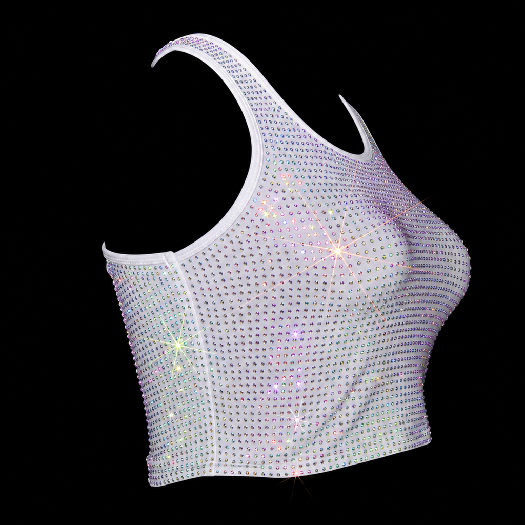 WHITE + AB CRYSTALLIZED TANK