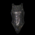 BLACK + CLEAR CRYSTALLIZED LEOTARD