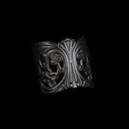 MATTE BLACK LACE CUFFS