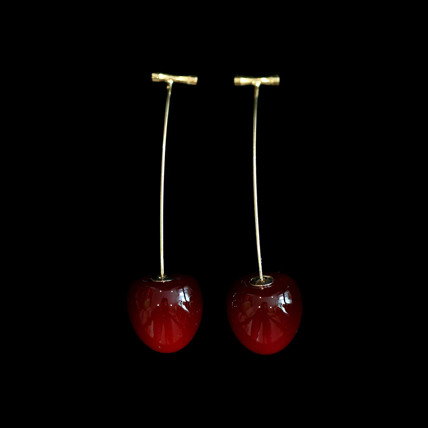 MINI CHERRY EARRINGS