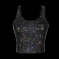BLACK + CLEAR CRYSTALLIZED TANK