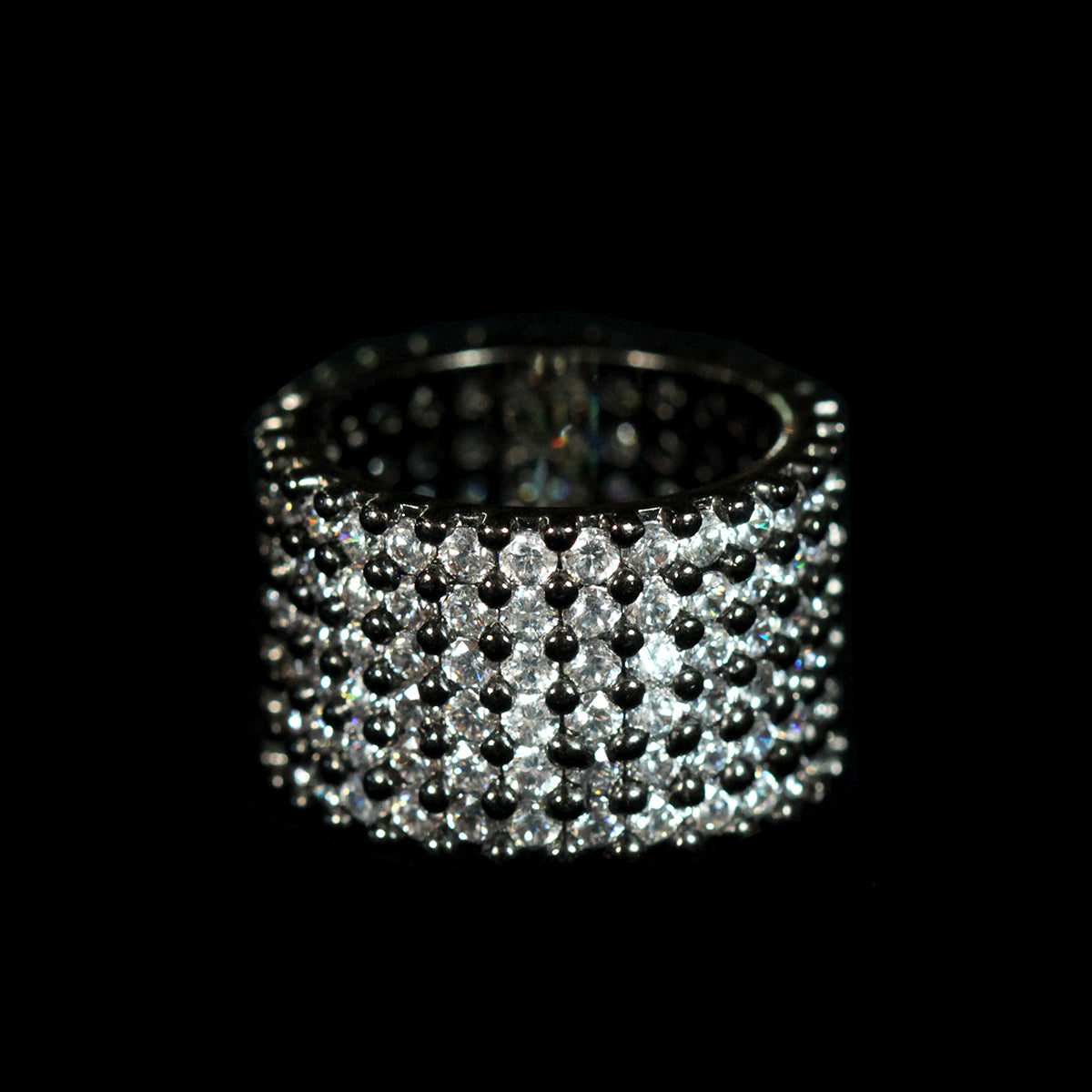 GUNMETAL CZ BAND