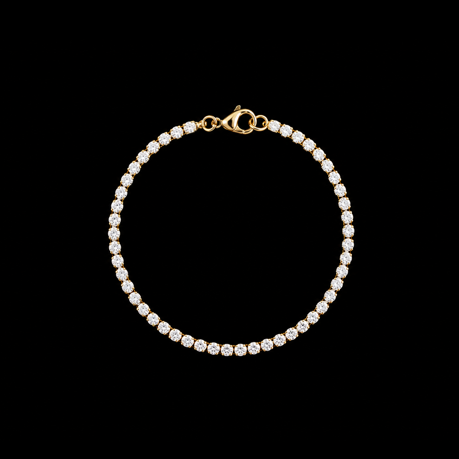 2MM CZ BRACELET