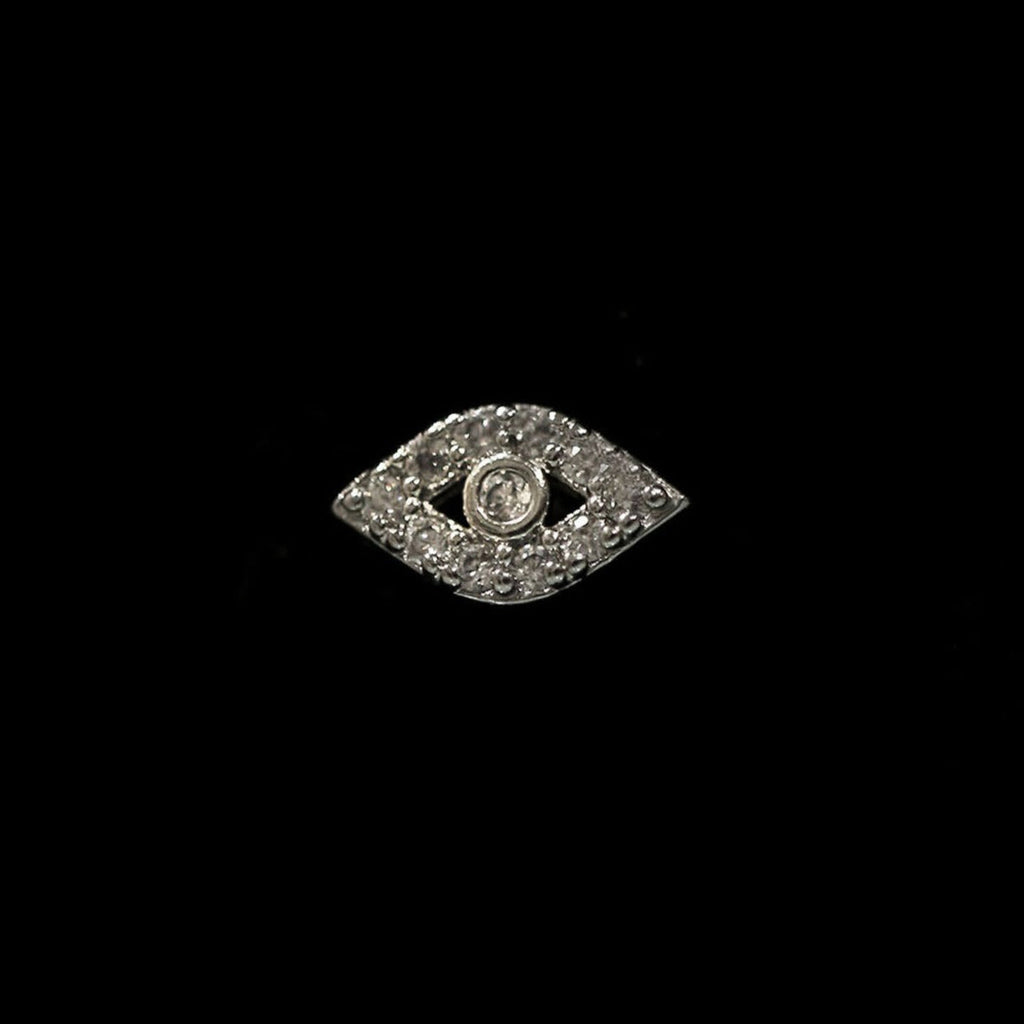CZ EVIL EYE NOSE STUD
