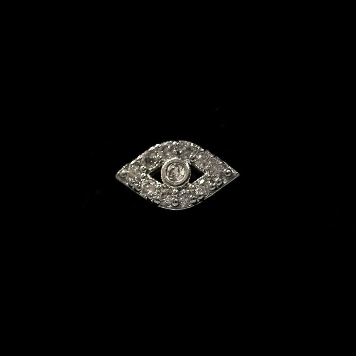 CZ EVIL EYE NOSE STUD