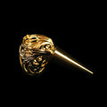 GOLD SPIKE LACE CUFF