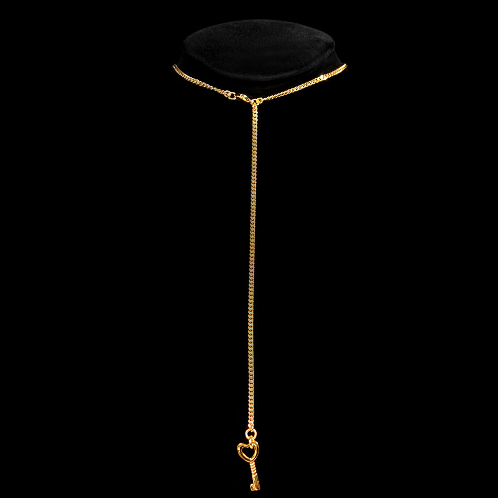 Key to my Heart Necklace back