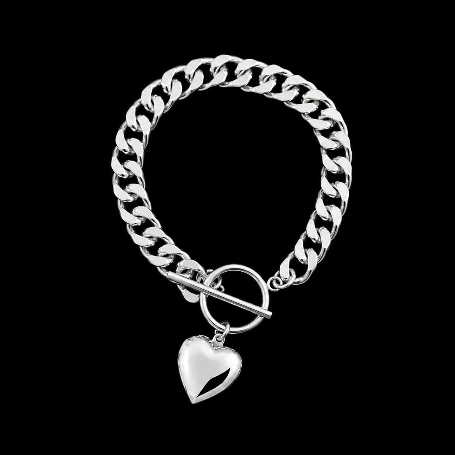 HEART LOCKET ANKLET