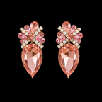 Salmon Clip-On Earrings
