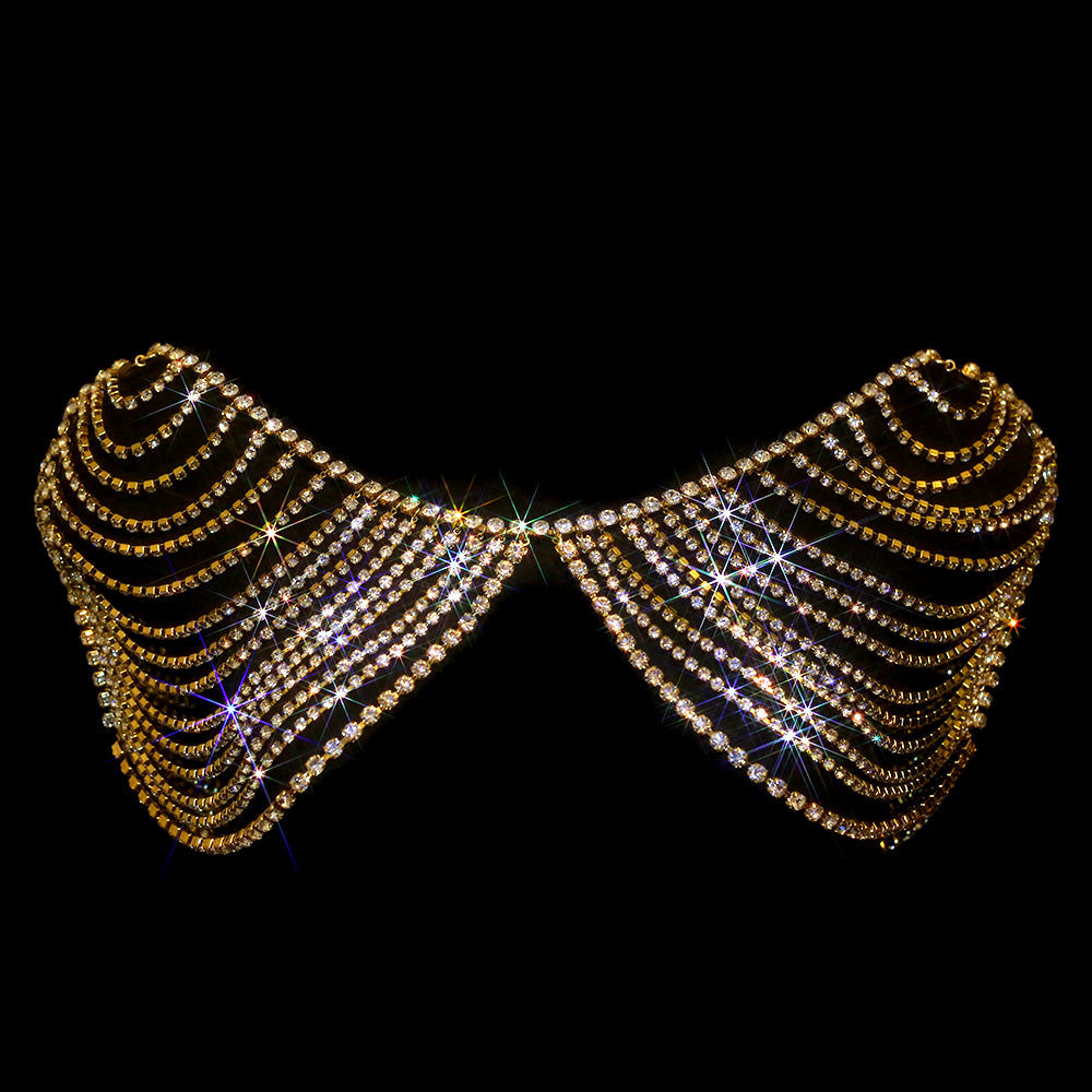 CRYSTAL SHOULDER PIECE I