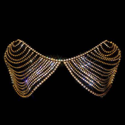 CRYSTAL SHOULDER PIECE I