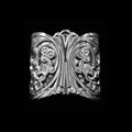 SILVER LACE CUFF