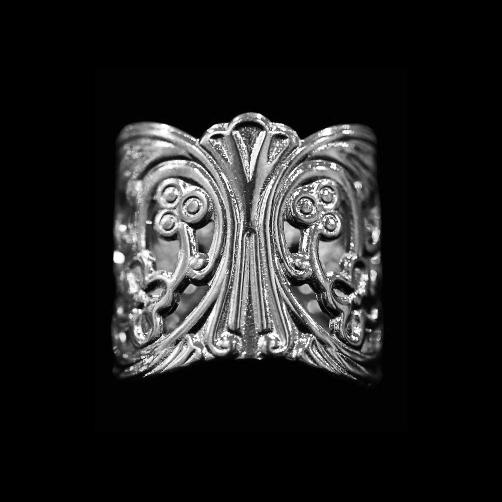SILVER LACE CUFF