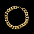 TEXTURED CURB ANKLET