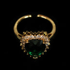 EMERALD VDAY RING
